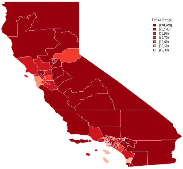 California TANF and State Welfare Transfers