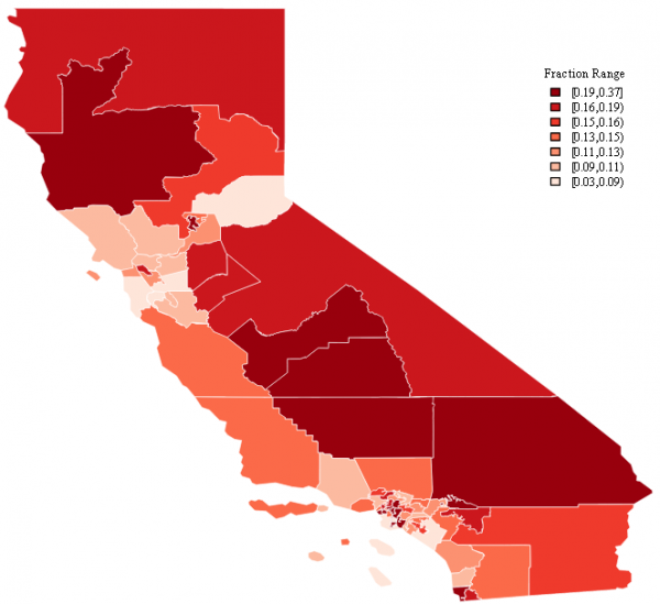 California Overall Poverty