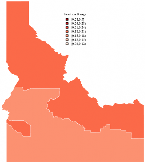 Idaho Minor Poverty