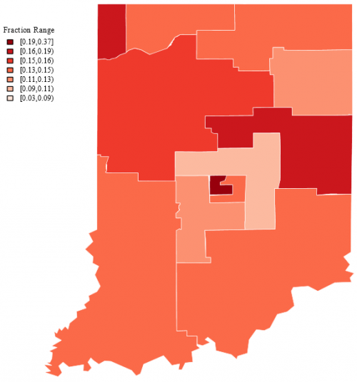 Indiana Overall Poverty