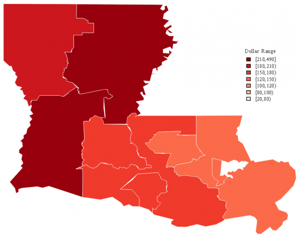 Louisiana Male Supplemental Security Income (SSI)