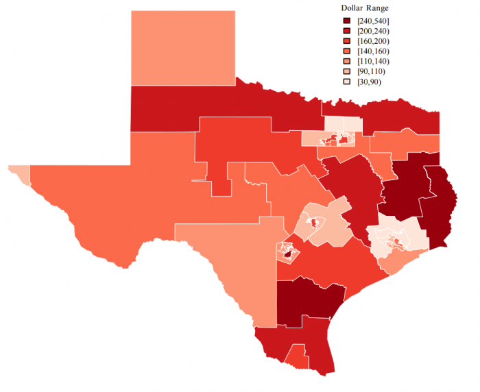 Texas Female Supplemental Security Income (SSI)