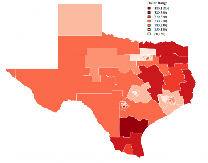 Texas Male Social Security Disability Income (SSDI)